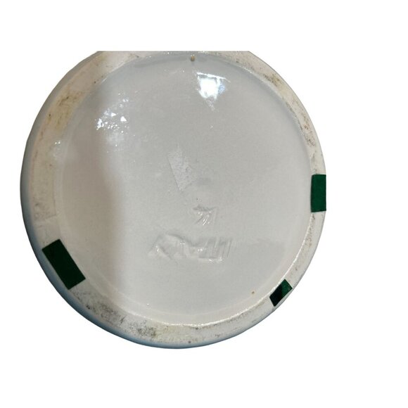 Made in Italy High-gloss Ceramic Planter with Air Balloons & Birds 8 1/4" - Picture 10 of 10